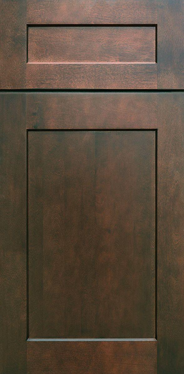 Chestnut Brown Shaker Cabinet Door