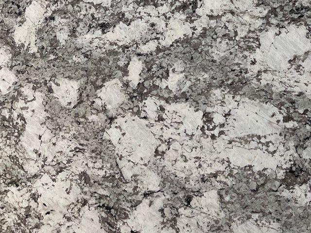 White Taupe Granite Countertop Sample